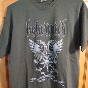 Behemoth Black Metal Band T Shirt Mens Sz XL